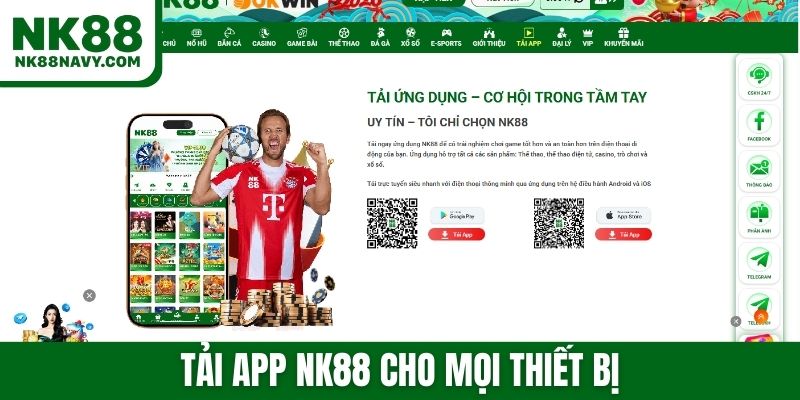 Tải app NK88 cho mọi thiết bị
